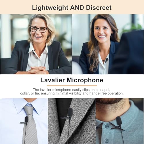 Lavalier Microphone, Cardioid Condenser Clip On Microphone, Lapel Microphone Compatible with Sennheiser Microphone Wireless System, 3.5mm Screw Lock Plug, Ideal for Lectures, Theater, Actors - size: 3.5mm Screw Lock Plug
