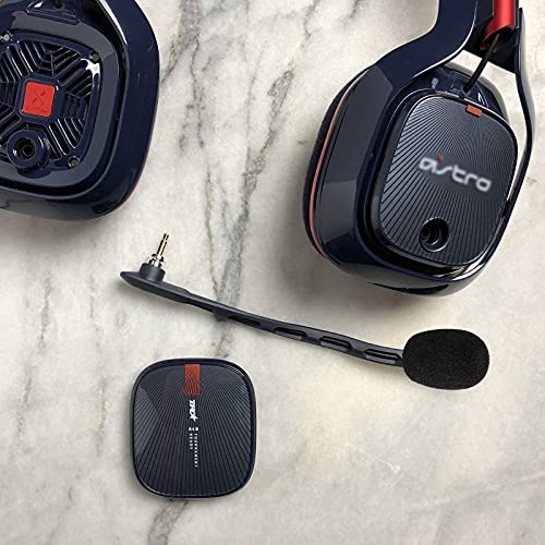 LEFXMOPHY A40 TR Pop Filter Replacement for Astro A30 A40 A50 A40TR, A50 X Gaming Headset Microphone Foam Windscreen Mic Cover, 3-Pack