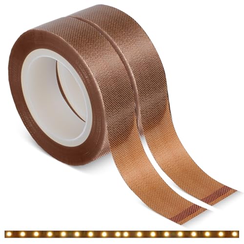 2 Roll Light Dimming Tape, Led Light Strip Tape 0.59 in x 32.8 ft Light Dimming Masking Cover Sticker Soften Lighting Blocking Sticker Fits LED Strips, Cabinet, Cove, TV Backlight (Coffee) - color: 2 Brown