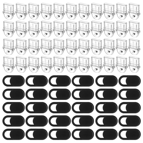 100PCS White Anti Dust Silicone Type C Charging Port and Webcam Cover Slide | Clear Charging Port Covers Anti Plug Cover Plugs, Protector Protective Dust Plug for Phones Laptops