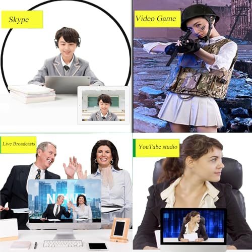 Black White Screen Chair Backdrop, 56inch Collapsible 2-in-1 Black Screen and White Screen Portable Pop Up Background for Video Chats, Webcam, Photography, Photo Zoom, Streaming Games - color: Black/White