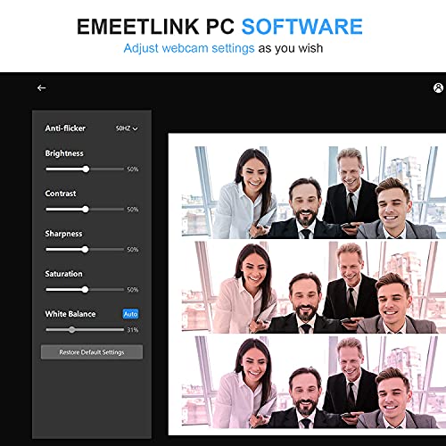 EMEET 1080P Webcam with Microphone, C960 Web Camera, 2 Mics Streaming Webcam, 90°FOV Computer Camera, Plug and Play USB Web Cam for Online Calling/Conferencing, Zoom/Teams/Facetime/YouTube, Laptop/PC - style: Clear 1080P w/ 90° Wide FOV