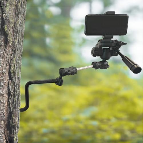 Orisell Tree Stand Phone Mount,Tree Stand Camera Arm for Video, Photos,or Self-Filming Hunts