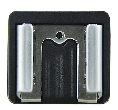 JJC MSA-1 Mini Advanced Hot Shoe To Universal Shoe Adapter For VIXIA HF M30 M300 M31 M32 S10 S100 S11 S20 S200 S21 HF20 HF200 HF21 - style: MSA-1