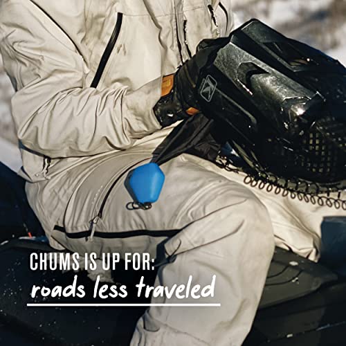 Chums Pouch XL Microfiber Lens Cloth - Portable Lens & Screen Cleaner Cloth Keychain (Black) - color: Black, size: Pouch XL
