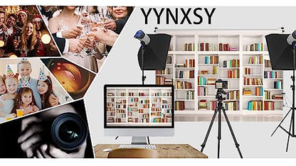 YYNXSY 8X6FT Office Bookshelf Backdrop for Video Conference with Window Background Screen for Children Photography Studio Holiday Party YY-1006 - size: 8X6FT