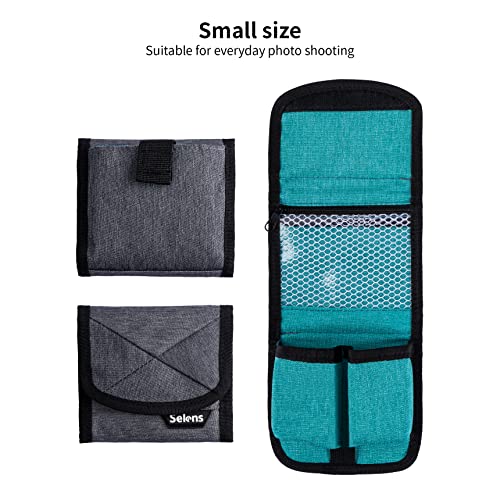 Selens DSLR Battery Case - Pouch for NP-FZ100, LP-E6, AA, LP-E8, LP-E10, LP-E12, EN-EL14, EN-EL15, NP-FW50, NP-F550, NP-FM500H Batteries - size: small