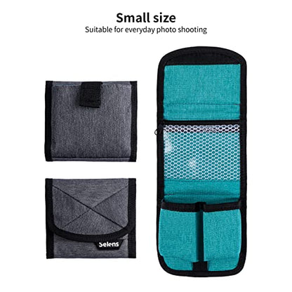 Selens DSLR Battery Case - Pouch for NP-FZ100, LP-E6, AA, LP-E8, LP-E10, LP-E12, EN-EL14, EN-EL15, NP-FW50, NP-F550, NP-FM500H Batteries - size: small