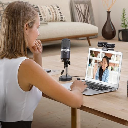 AVerMedia 4K webcam for PC, Gaming Camera for Streaming, Video Calls, Built-in Mic, Privacy Cover, for Teams, Google Meet, Zoom, OBS and more, for PC/Mac - PW513 Live Streamer CAM - style: 4K30 Fixed Focus
