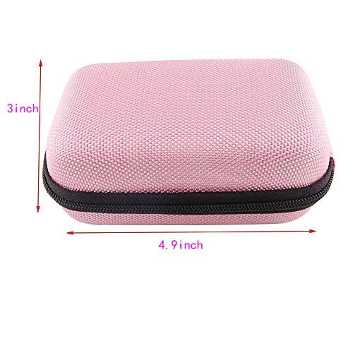 Hard Carrying Case Compatible with Canon PowerShot SX720 SX620 SX730 SX740 G7X/ G7X Mark III /G7X Mark II Digital Camera (Pink) - color: Pink