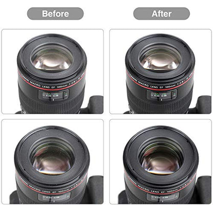 17-in-1 Camera Cleaning Kit for DSLR Cameras (Canon, Nikon,Sony), with Air Blower/Cleaning Pen/Detergent/Cleaning Cloth/Lens Brush/Carry Case - size: 17-in-1