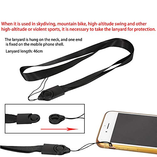 Backpack Clip Mount with Phone Holder Accessories for GoPro Hero 13 12 11 10 9 8 7 6 5 Black Akaso Sony Action Camera and iPhone Samsung Smartphones,Outdoor First View Live Video Shooting