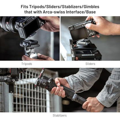 PGYTECH Arca-Type Quick Release Camera Plate Parts Replacement Switch Between Tripod, Monopod, Slider Arca Swiss Compatible - size: 1 Piece