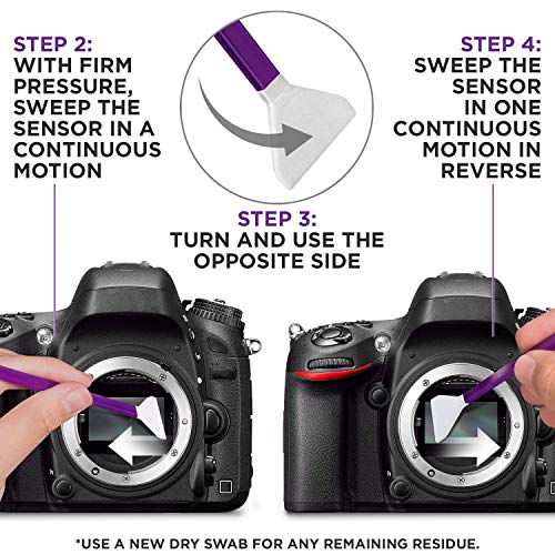 Altura Photo Camera Lens Cleaning Kit - Full Frame Lens & Sensor Cleaner | Includes All Natural Solution, Swabs, Pen, Blower, Brush, Cloths & Hard Case For Canon Nikon Sony DSLR Mirrorless - style: Full Frame