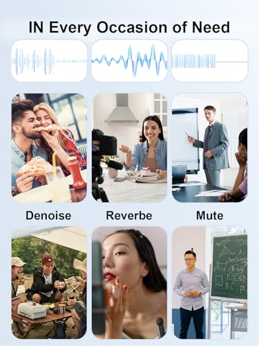 BILIWAL Wireless Lavalier Microphone, Noise Cancelling Lapel Recording Entry-Level 2 Pack Mics, 3IN1 Port for Most Devices - style: 3IN1 RX Mic