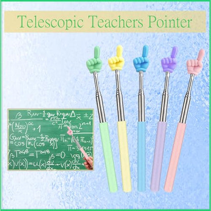 Extendable Teacher Pointer - Versatile, Adjustable, Ergonomic Teaching Aid & Presentation Tool for Classroom & Meetings（1 Colors） - color: 1 Color