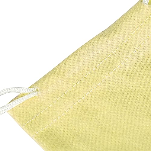 6pcs Eyeglasses Sunglasses Microfiber Pouch Bag, Cell Phone Storage Pouch 7.1" x 3.5" - color: Yellow