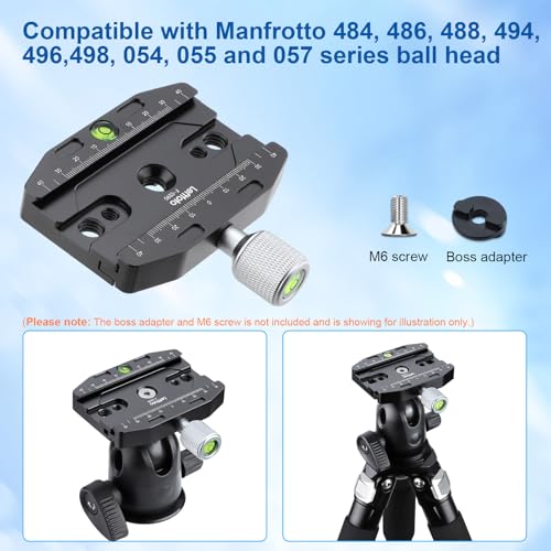 90mm Universal Quick Release clamp for arca Swiss clamp Style Tripod Ballhead Universal Quick-Change seat, monopod Head, Tripod Quick Release Plate