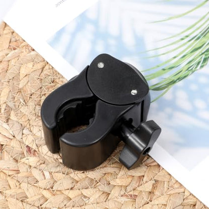 Camera Clamp Mount with 1/4 Threded Connector, Monitor Camera Clamp Mount Clip Holder Light Flash Holder Webcam Stand for Cameras Tripod Pole Pography Phone Video Live Stream