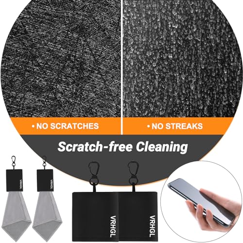 2 Sided Portable Glasses Cleaner, Patriotic Glasses Cloth Keychain,Reusable Microfiber Lens Eyeglasses Cleaning Cloth Pouch for Sunglasses Lens Camera Phone Screens - color: Red White and Blue