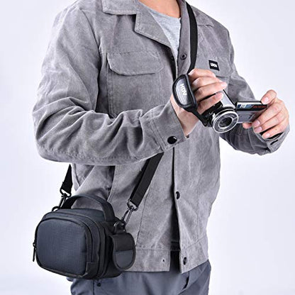 FOSOTO Camcorder Cases Bag Compatible Canon VIXIA HF Panasonic Video Camera | for Canon VIXIA HF R800 R700,Sony HDR-CX405 CX675 CX670 SR12 FDRAX53,Panasonic HC-V770 HC-V180 HD