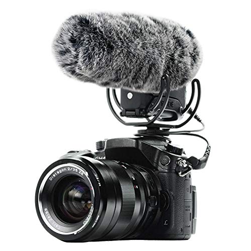 YOUSHARES Deadcat Windscreen for Rode VideoMic Pro Camera Microphone - Outdoor Wind Shield Mic Windshield Muff Fur Custom Fit for Rode VideoMic Pro Camera Mics - color: Fur