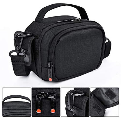 FOSOTO Camcorder Cases Bag Compatible Canon VIXIA HF Panasonic Video Camera | for Canon VIXIA HF R800 R700,Sony HDR-CX405 CX675 CX670 SR12 FDRAX53,Panasonic HC-V770 HC-V180 HD