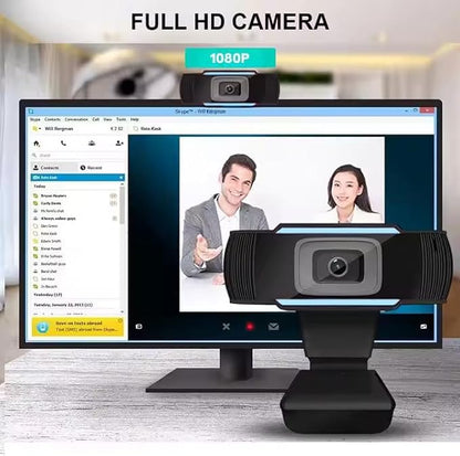 TruVoice Voicepro 20 Headset and Webcam Bundle (Includes Double Ear USB Headset and 1080P Webcam) All-in-One Combination