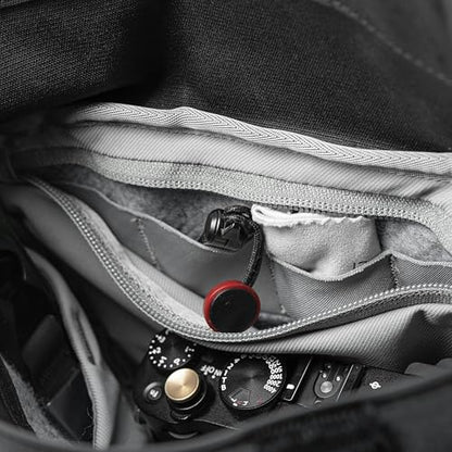 Peak Design Field Pouch V2, Black, 2-in-1 Organizer and Sling Bag, Adjustable Shoulder Strap and Integrated Belt Loops, Weatherproof Nylon Canvas, Organizer Pouch or Carry Bag for Men and Women
