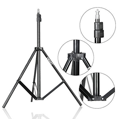 EMART Photography Umbrella Lighting Kit, 400W 5500K Photo Portrait Continuous Reflector Lights for Camera Video Studio Shooting Daylight (2 Packs) - size: 2 Pack