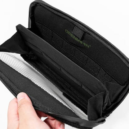 OPENMOON Translucent Storage Electronics & Camera Accessory Pouch - Cable Organizer Gear Accessories Pouch Travel Camera Essentials - M Thin Version - size: Small