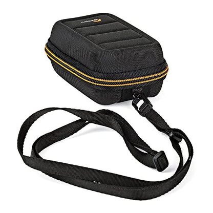 Lowepro Hardside CS 20 Case for Small CSC Cameras, Point-and-Shoot Cameras, Memory Cards & Accessories, 9.30 x 5.99 x 14.50 cm, Black - size: Hardside CS 20