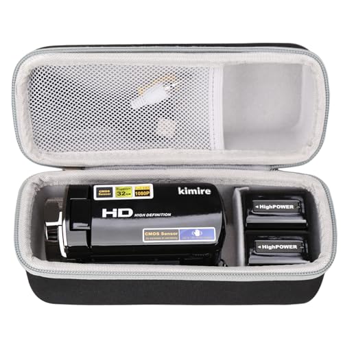 Aproca Case Compatible with kimire/ZYDIIE/Suttie/Canon VIXIA HF R800 R700 Digital Camera Recorder, Portable Storage Bag for Accessories (Case Only)