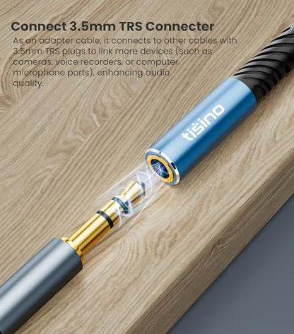 Tisino XLR Female to 3.5mm Stereo Jack Adapter - 1FT, Balanced Audio Converter XLR and 1/8 inch TRS Mini Jack Cables for Audio Interface, Mixing Console, Camera - size: 30 cm/1 FT, style: XLR F to 3.5mm TRS F