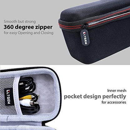 LTGEM Camcorder Cases Compatible with Kimire/SEREE/LOENTIR/VETEK/OLESIT Video Camera Camcorder(Inside: 6.4"x2.8"x3.3"), Case Only