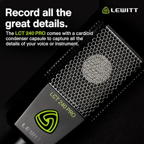 LEWITT LCT 240 Pro Large Diaphragm Condenser Mic - color: Black