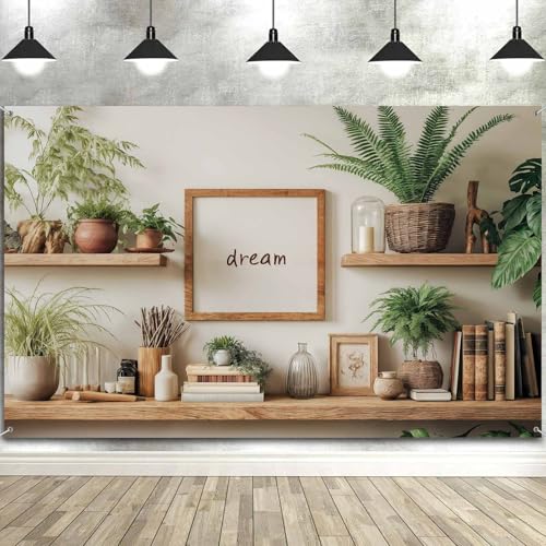 6X4ft Bookshelf Backdrop Modern Office Backdrop, Business Interior Shelves with Books Photography Background Screen for Video Conferencing Photography Studio Background, Color-2 - color: Color-2, size: 6x4ft