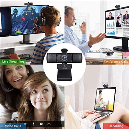 NexiGo N930P 1080P Streaming Business Webcam with Software, Microphone & Privacy Cover, AutoFocus, HD USB Web Camera, for Zoom YouTube Skype FaceTime (Renewed) - style: 1080P 30FPS Webcam