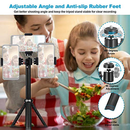 NexiGo 1080P Autofocus Webcam Kits, N930AF HD Web Camera with Microphone and Privacy Cover, Software Control, Lightweight Mini Tripod, Extendable Stand, for Zoom/Skype/Teams