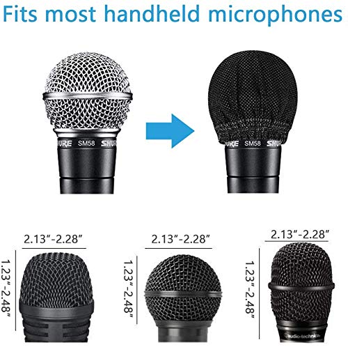 200 Pcs Disposable Microphone, Non-Woven Fabric, USB Connector, for Karaoke, Press Conferences, Recording Rooms