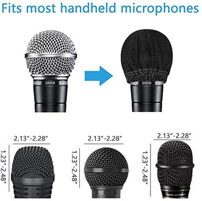 200 Pcs Disposable Microphone, Non-Woven Fabric, USB Connector, for Karaoke, Press Conferences, Recording Rooms