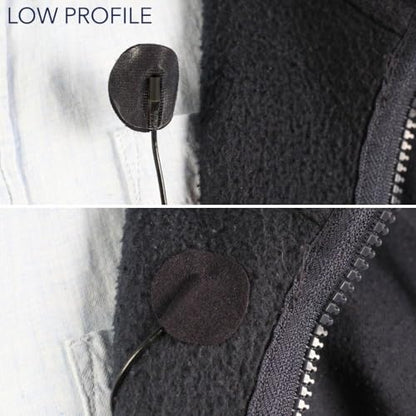 URSA Soft Circles - 15 Pack (Black) | Reusable Soft Lav Mic Covers with 30 Stickies | Mini Windshield, Clothing Rustle Reduction & Camouflage for Lavalier Microphones | Low-Profile, Skin-Safe, Durable - color: MultiColour, size: Multicolour Pack of 15