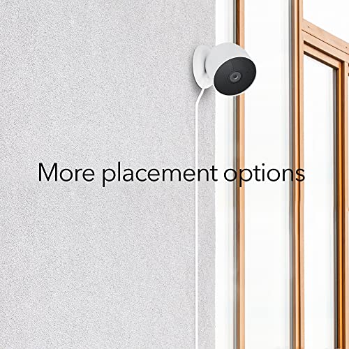 Wasserstein Pogo Pin Cable & Adapter for Google Nest Cam Outdoor/Indoor, Battery (2-Pack)(26ft & 5.2V/2A) (Camera NOT Included) - size: 2-Pack