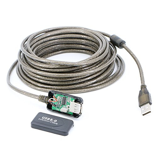 USB 2.0 A Male to A Female Extension Cable High Speed 480 Mbps(30 Feet) - size: 30 Feet(10m)