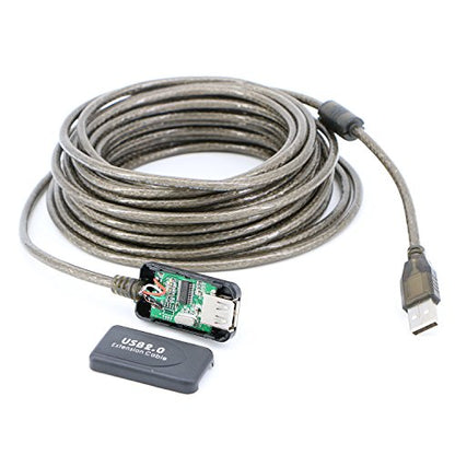 USB 2.0 A Male to A Female Extension Cable High Speed 480 Mbps(30 Feet) - size: 30 Feet(10m)