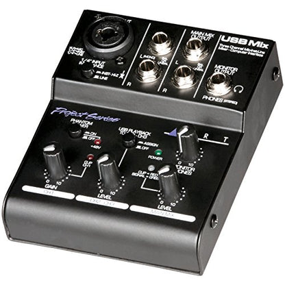Art Pro Audio USB Mix 3-Channel Mixer and USB Audio Interface