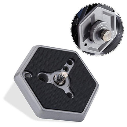 Quick Release Plate 030 14 Hexagonal Quick Release Plates 3049 1/4" Screw for 030-14 Rc0 3063 Photo Studio Acces