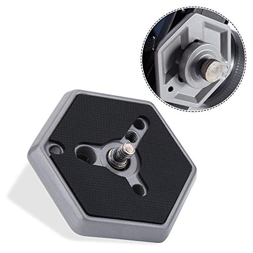 Quick Release Plate 030 14 Hexagonal Quick Release Plates 3049 1/4" Screw for 030-14 Rc0 3063 Photo Studio Acces