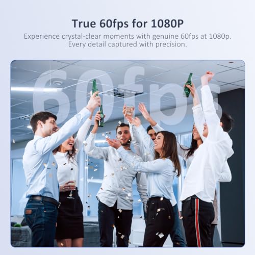 NexiGo HelloCam Pro, Webcam with Windows Hello, 1080P 60FPS Autofocus, True Privacy, Automatic Electronic Shutter, Computer Camera, Microphone, Facial Enhancement, HD USB Web Cam - style: Webcam with Windows Hello