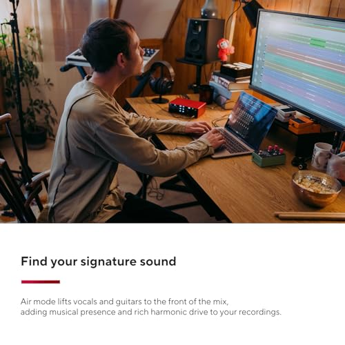 Focusrite Scarlett 4i4 4th Gen USB Audio Interface, for Musicians, Songwriters, Guitarists, Content Creators — High-Fidelity, Studio Quality Recording, and All the Software You Need to Record - style: Scarlett 4i4